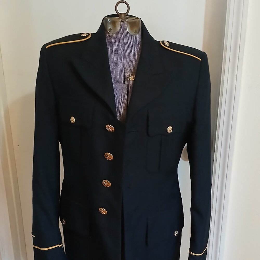 Vintage Military Bremen Bowdon Defense Logistics Agency US Army Dress Coat